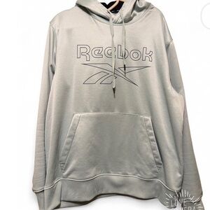 Reebok Men's Light Gray Hoodie